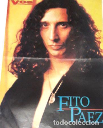 Fotos de Cantantes: fito paez madonna bon jovi posters doble faz revista vos