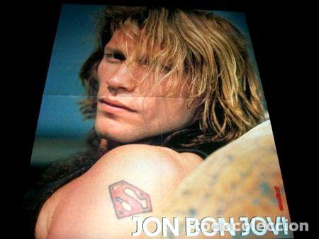 Fotos de cantantes: poster jon bon jovi wayne gretzky 49 x 40 g016