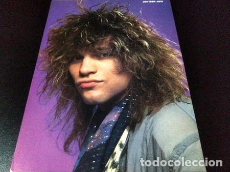 Fotos de cantantes: bj189 jon bon jovi doble faz mini poster pinup 28 x 21