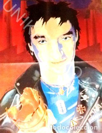 Fotos de cantantes: poster lamina afiche sid vicious sex pistols genealogia punk