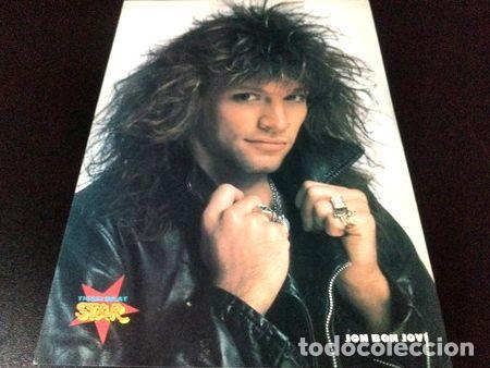 Fotos de cantantes: bj102 jon bon jovi mini poster pinup 28 x 20