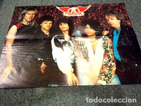 Fotos de Cantantes: poster doble aerosmith sebastian bach skid row