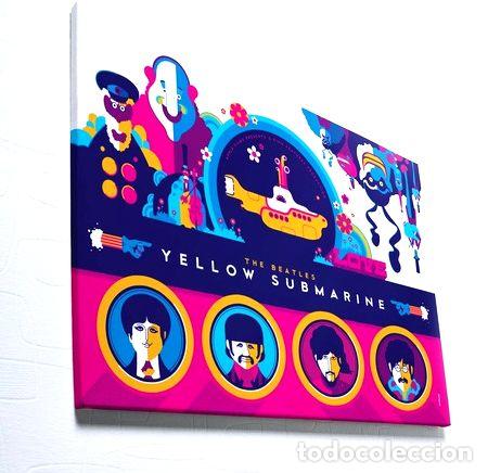 Fotos de cantantes: the beatles yellow submarine 60x90