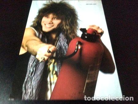 Fotos de cantantes: bj205 jon bon jovi mini poster pinup 28 x 21