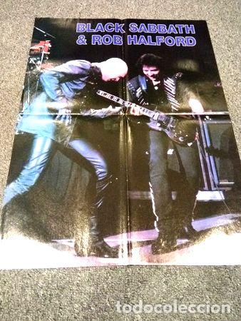 Fotos de Cantantes: poster doble black sabbath con rob halford doro