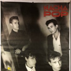 Fotos de Cantantes: NACHA POP “DIBUJOS ANIMADOS” (1985). CARTEL PROMOCIONAL DEL ÁLBUM. ANTONIO VEGA. POLYDOR - POLYGRAM. Lote 265762984