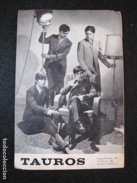 Fotos von Musikern: TAUROS-PUBLICIDAD ANTIGUA MUSICA-VER FOTOS-(K-2979)