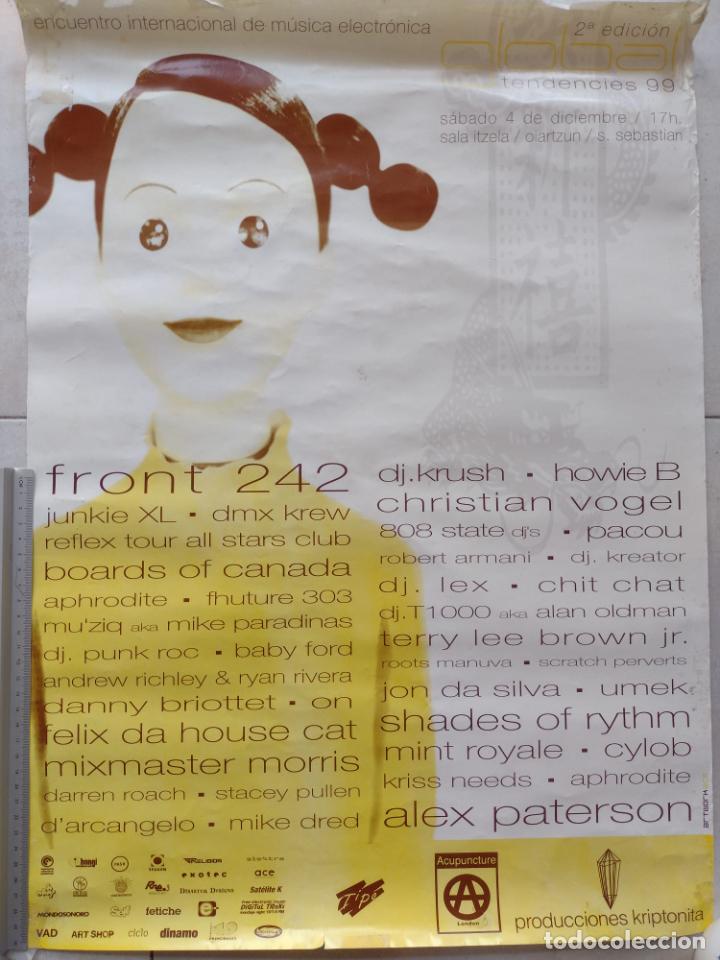 Fotos de Cantantes: CARTEL - GLOBAL TENDENCIES 99 - OIARTZUN - FRONT 242-DJ KRUSH-JUNKIE XL-BOARDS OF CANADA-HOWIE B-