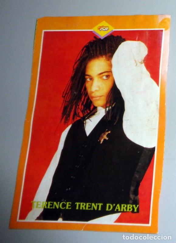 Fotos de Cantantes: FICHA SUPER POP COLECCI&Oacute;N BIOGRAF&Iacute;AS - TERENCE TRENT D'ARBY - A&Ntilde;OS 80 - FICHERO - M&Uacute;SICA