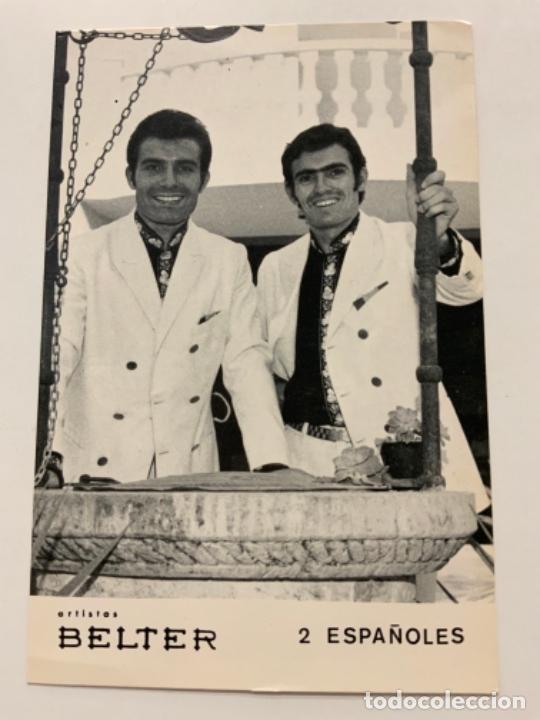 Photos de Chanteurs et Chanteuses: Antigua postal BELTER. 2 ESPA&Ntilde;OLES. IMPECABLE