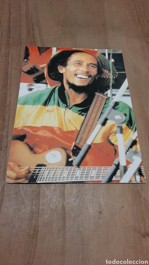 Fotos de Cantantes: POSTAL VINTAGE BOB MARLEY COLECCIONISMO COLISEVM TODO EN PAPEL ANTIGUO LIBRERIA VINTAGE ANTIG&Uuml;EDAD