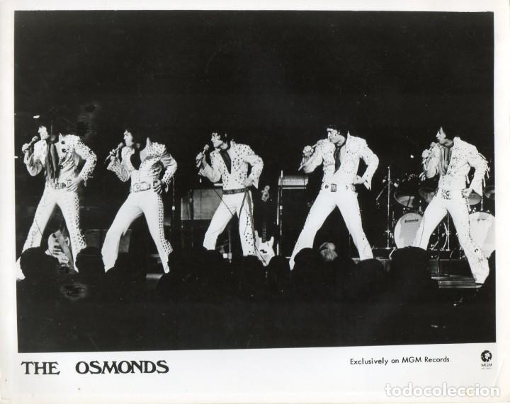 Photos de Chanteurs et Chanteuses: Original photograph of The Osmond Exclusively on MGM Records