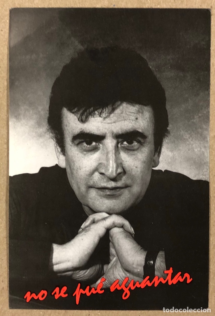 Fotos de Cantantes: PERET &ldquo;NO SE PU&Eacute; AGUANTAR&rdquo; (1992). POSTAL SIN CIRCULAR PROMOCIONAL RUMB - PDI.