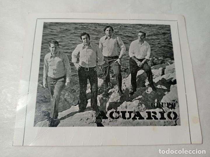 Photos de Chanteurs et Chanteuses: Grupo acuario, original no copia. Ref.auto