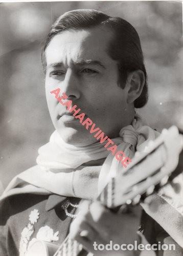 Photos de Chanteurs et Chanteuses: FOTOGRAFIA ORIGINAL DEL ARTISTA CESAR GARDEL, 17X23 CMS