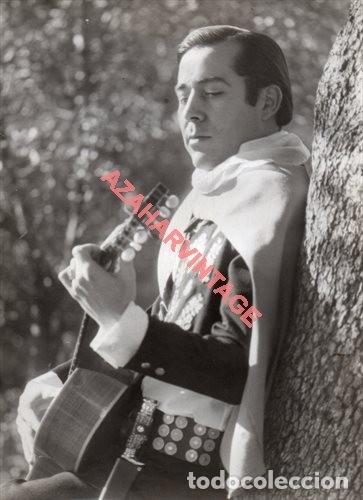 Photos de Chanteurs et Chanteuses: FOTOGRAFIA ORIGINAL DEL ARTISTA CESAR GARDEL, 17X23 CMS