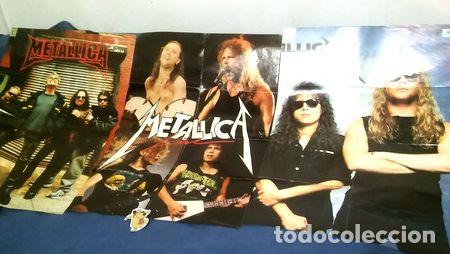 Fotos de Cantantes: metallica combo 3 posters