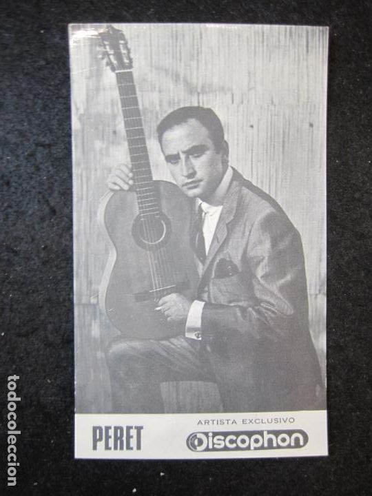 Fotos de Cantantes: PERET-DISCOPHON-FOTOGRAFIA ANTIGUA-VER FOTOS-(K-4014)