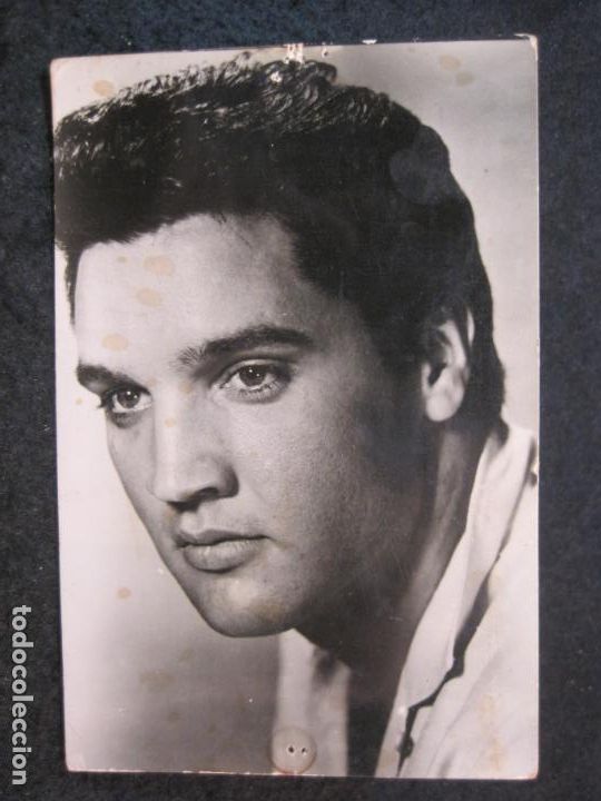 Fotos de cantantes: ELVIS PRESLEY-POSTAL ANTIGUA-(83.961)