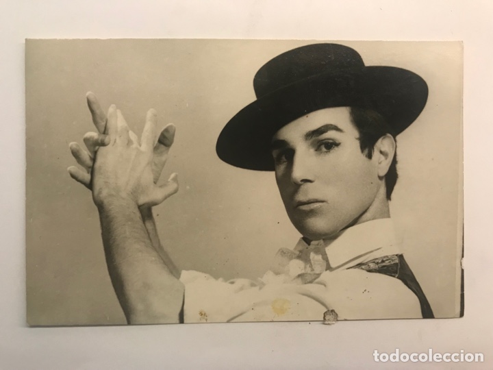 Fotos de Cantantes: QUINO. Fotograf&iacute;a Postal, Cantante Flamenco&hellip; Aut&oacute;grafo Original (h.1960?)