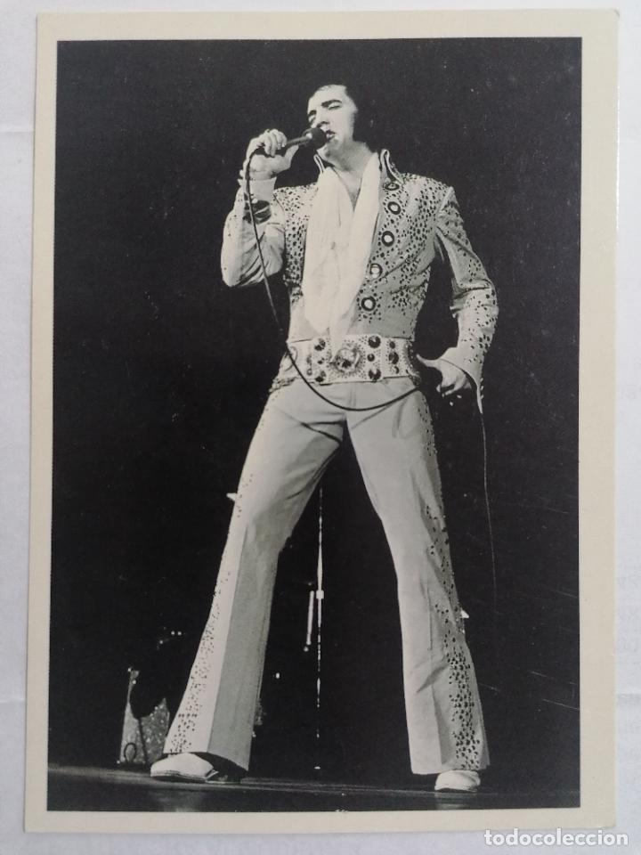 Fotos de cantantes: POSTAL ELVIS PRESLEY IN ELVIS ON TOUR, MGM 1972