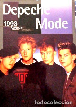 Fotos de Cantantes: depeche mode calendario de 1993