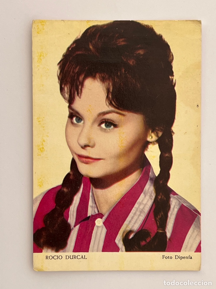 Fotos de Cantantes: ROCI&Oacute; D&Uacute;RCAL. Postal Cantantes Espa&ntilde;oles&hellip; FOTO Dipenfa (h.1950?)