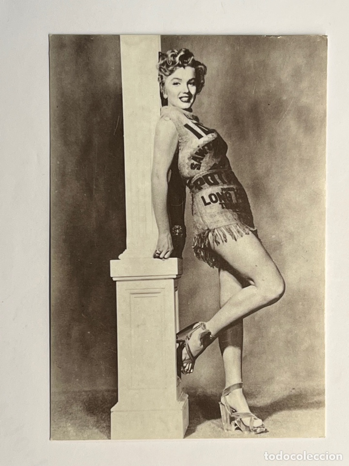 Fotos de Cantantes: MARILYN MONROE, Postal CP 350, Cantantes.. Edita. Delta Productions. Francia (h.1990?) S/C