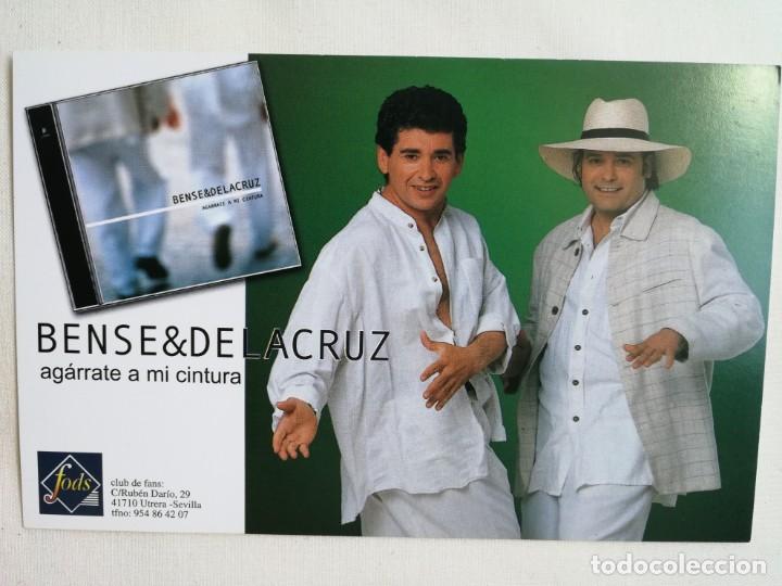 BENSE & DE LA CRUZ – FOTO PROMOCIONAL DE LA DISCOGRÁFICA (Música - Fotos y Postales de Cantantes)