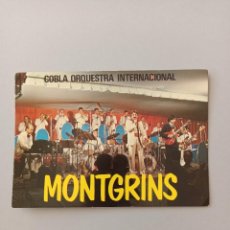 Fotos de Cantantes: ORIGINAL Y ANTIGUA POSTAL DE ”COBLA ORQUESTA INTERNACIONAL MONTGRINS” TORROELLA DE MONTGRI. GIRONA