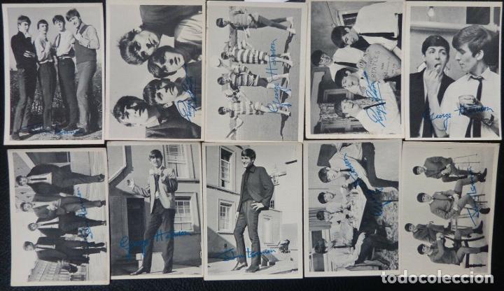 Photos de Chanteurs et Chanteuses: The Beatles Lot 10 collector cards