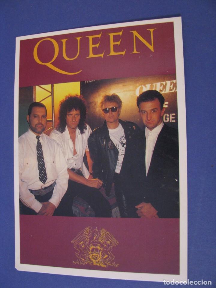 Fotos von Musikern: POSTAL DE BANDA QUEEN. ED. UNDERGROUND 117.
