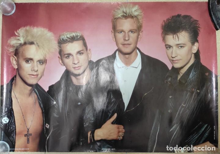 Fotos de Cantantes: DEPECHE MODE - POSTER ORIGINAL EPOCA A&Ntilde;OS 80&acute;S - 89X62 CM