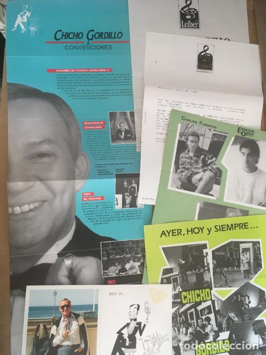 Fotos de Cantantes: chicho gordillo lote catalogos folletos promocionales a&ntilde;os 80 y 90