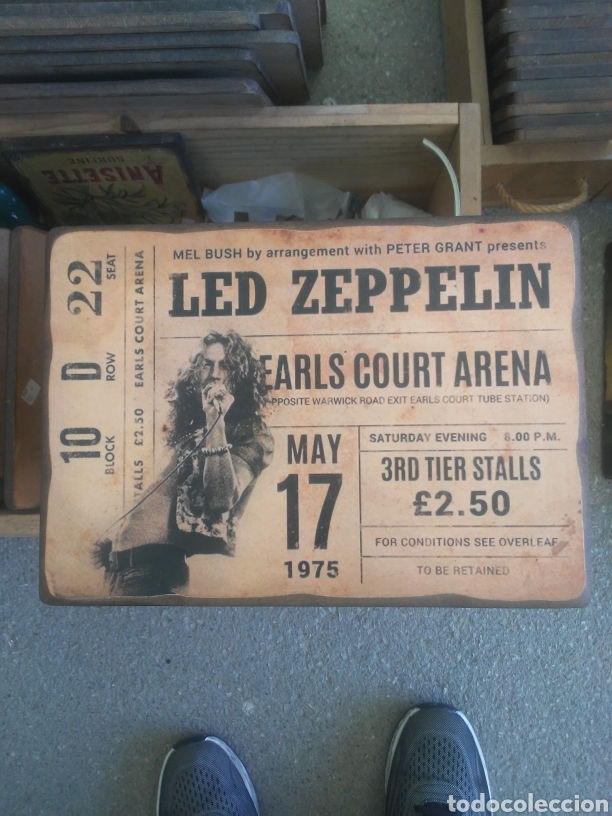 Fotos de Cantantes: Cuadro entrada LED ZEPPELIN