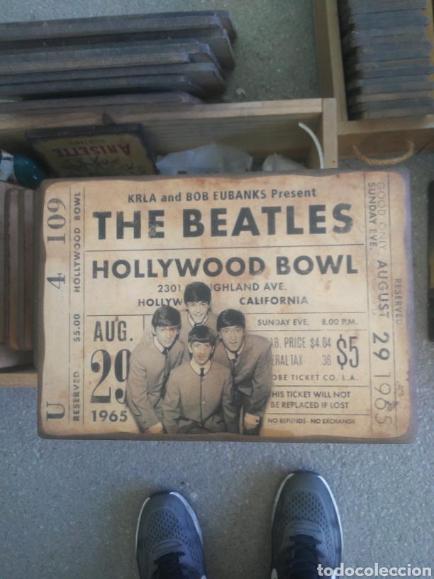 Fotos de cantantes: Cuadro entrada THE BEATLES