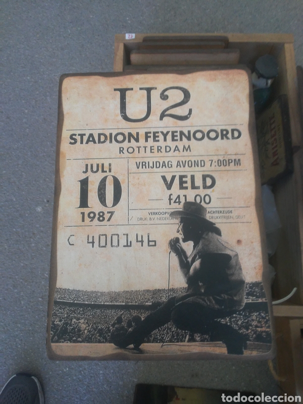 Fotos de cantantes: Cuadro entrada U2 - Foto 1