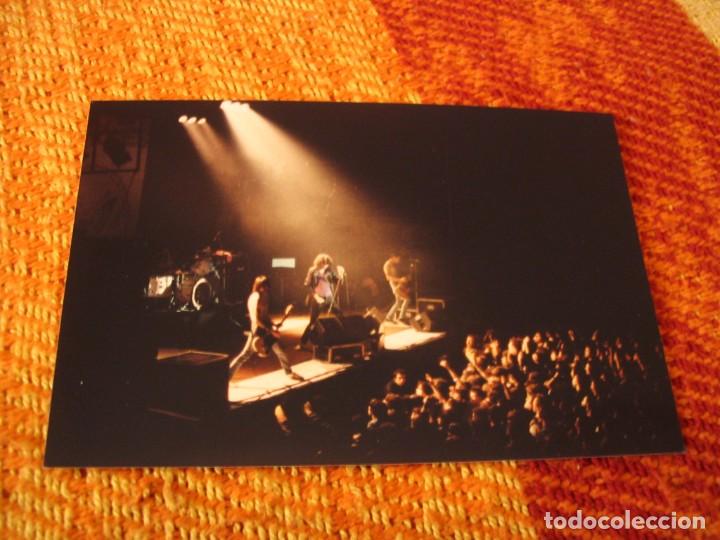 Photos de Chanteurs et Chanteuses: RAMONES FOTOGRAF&Iacute;A ORIGINAL ESPA&Ntilde;A GIRA TOUR TIMBRADA 15X10