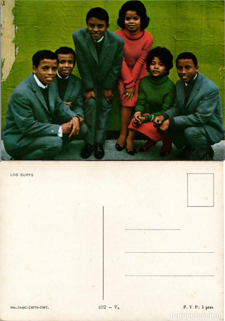 Photos of Singers: Los Surfs - Dep.legal:I4079-1965 - N&ordm; 402 - V. - No consta fot&oacute;grafo ni editor - 149x105mm.