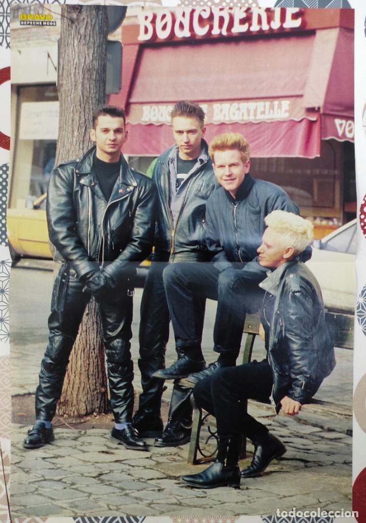 Fotos de Cantantes: POSTER ORIGINAL 80&acute;S REVISTA BRAVO (ALEMANIA) - DEPECHE MODE - 41,5X28 CM