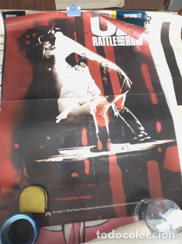Fotos de cantantes: poster u2 rattle and hum original la plata