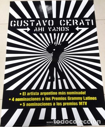 Fotos de Cantores: gustavo cerati poster promocion