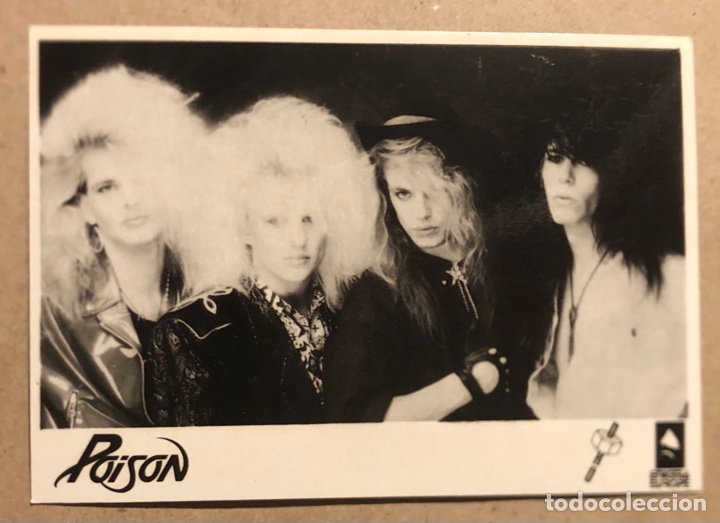 Fotos de Cantores: POISON. FOTOGRAF&Iacute;A PROMOCIONAL DISCOGR&Aacute;FICA DRO - ENIGMA (A&Ntilde;OS 80). HEAVY METAL