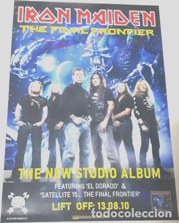 Fotos de Cantantes: iron maiden final frontier poster promocion