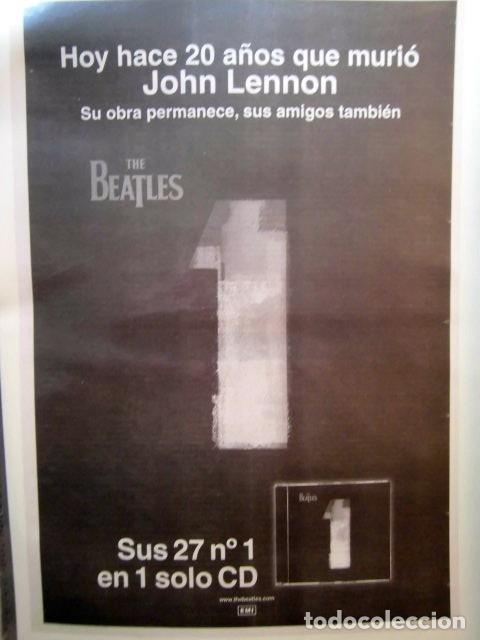 Fotos de Cantantes: BEATLES ANUNCIO PRENSA ESCRITA ORIGINAL EPOCA ESPA&Ntilde;A COLECCION PARTICULAR