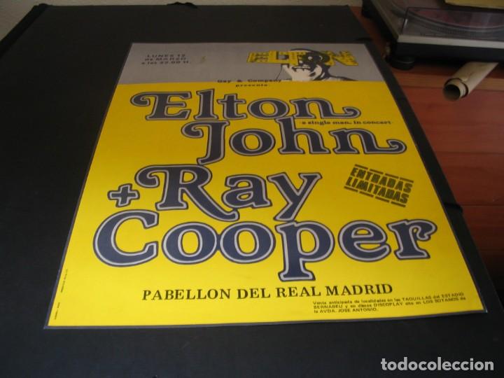 Cartel Original Gira Elton John Ray Cooper Ma Vendido En Venta