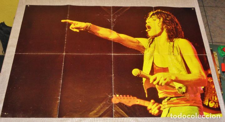 Fotos de Cantantes: Poster Mick Jagger 83 X 53 A&Ntilde;OS 70 ORIGINAL