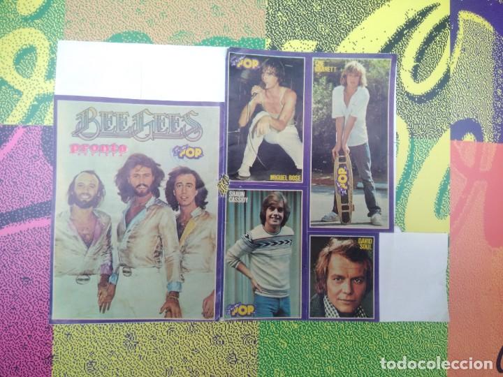 Fotos de Cantantes: Antiguas pegatinas revista super pop