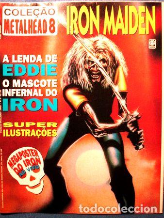 Fotos de Cantantes: iron maiden poster gigante color metalhead 84 x 54 cm brasil