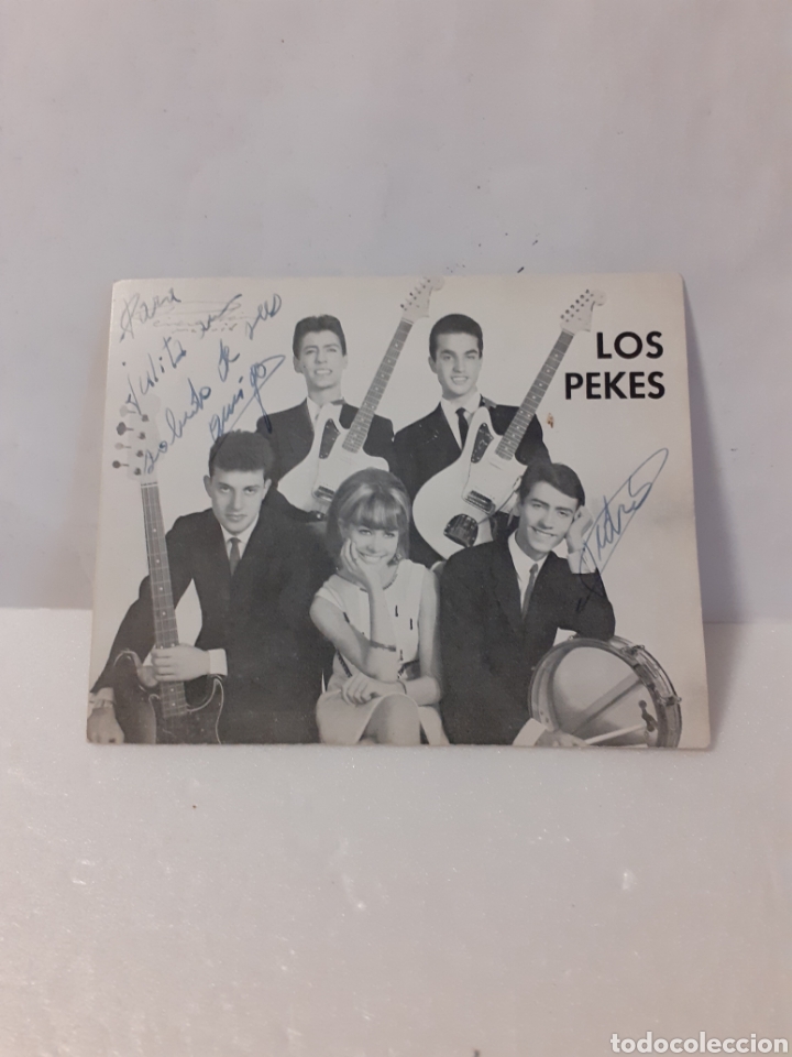 Photos de Chanteurs et Chanteuses: POSTAL LOS PEKES ZAFIRO NOVOLA
